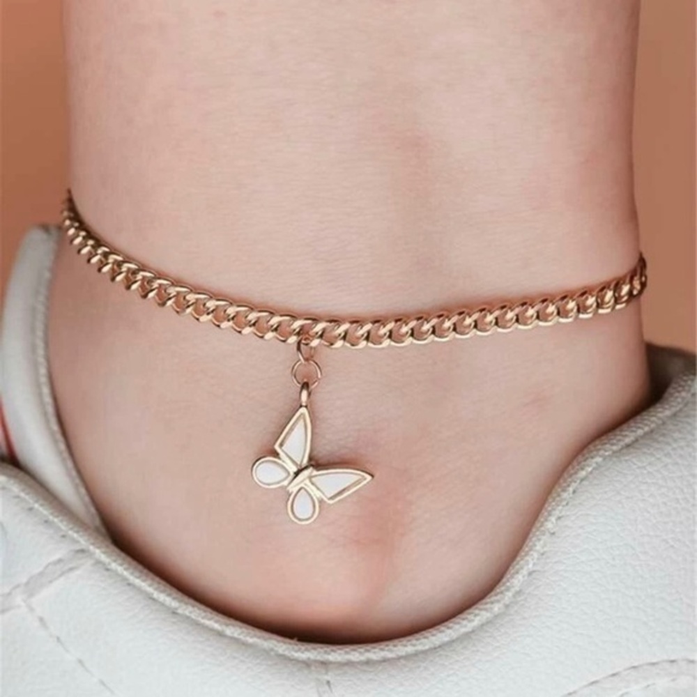 3/$30 🦋 Butterfly Charm Anklet